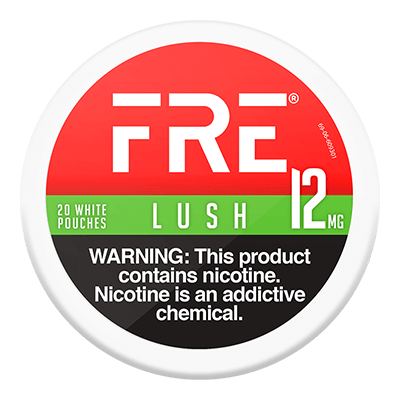 FRE Lush 9mg, 12mg, 15mg - www.usanico.comNicotine Pouches5 cans12mg