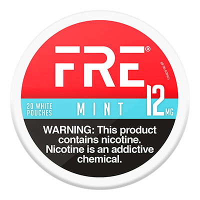FRE Mint 12mg Nicotine Pouches