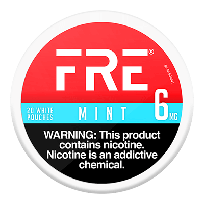 FRE Mint 6mg Nicotine Pouches