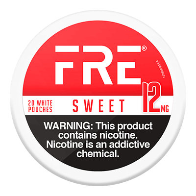 FRE Sweet 9mg, 12mg, 15mg - www.usanico.comNicotine Pouches5 cans12mg