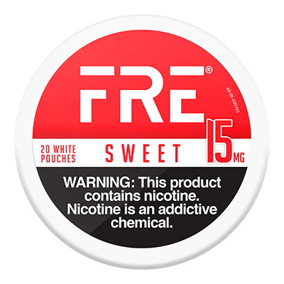 FRE Sweet 9mg, 12mg, 15mg - www.usanico.comNicotine Pouches5 cans15mg