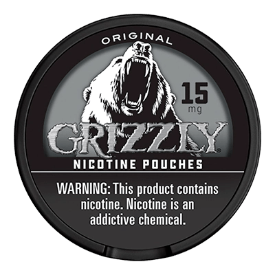 Grizzly Original 15mg Nicotine Pouches
