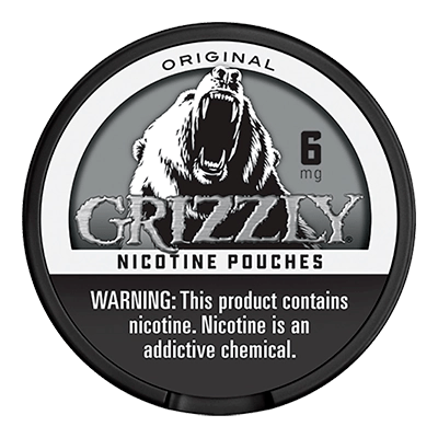 Grizzly Original 6mg Nicotine Pouches
