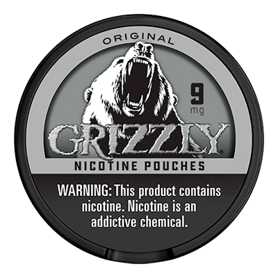 Grizzly Original 9mg Nicotine Pouches