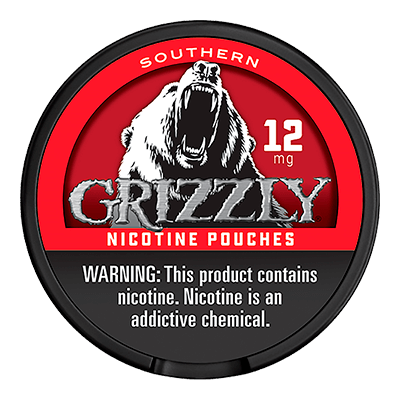 Grizzly Southern 12mg Nicotine Pouches