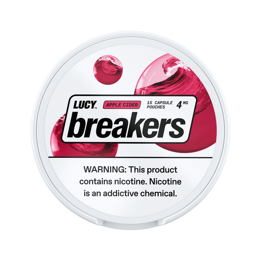 LUCY Breakers Apple Cider 4mg Nicotine Pouches