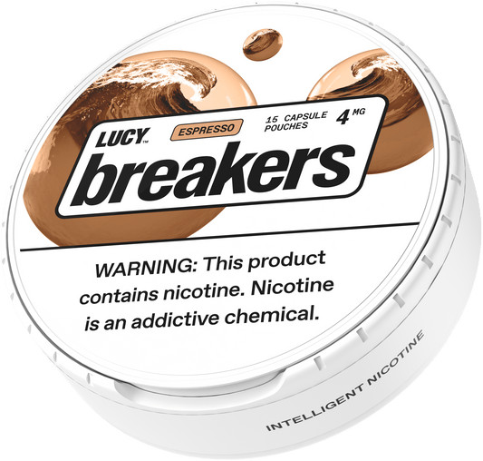 LUCY Breakers Espresso 4mg Nicotine Pouches