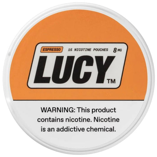 LUCY Espresso 4mg, 8mg, 12mg - www.usanico.comNicotine Pouches5 cans8mg
