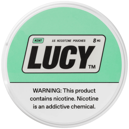 LUCY Mint 4mg, 8mg, 12mg - www.usanico.comNicotine Pouches5 cans8mg