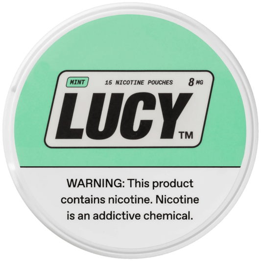 LUCY Mint 4mg, 8mg, 12mg - www.usanico.comNicotine Pouches5 cans8mg