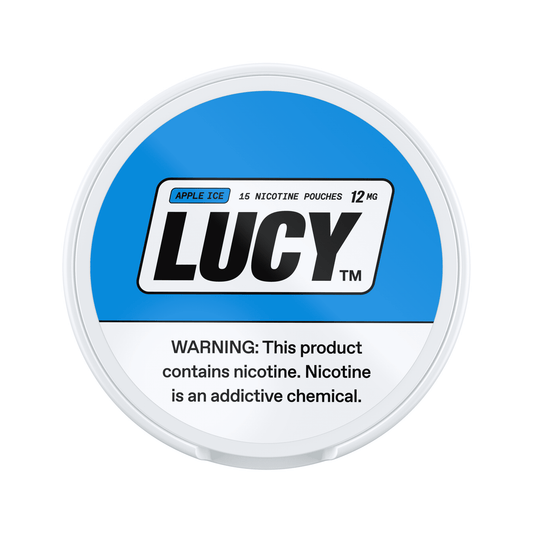 LUCY Nicotine Pouches APPLE ICE - www.usanico.comNicotine Pouches5 cans4mg