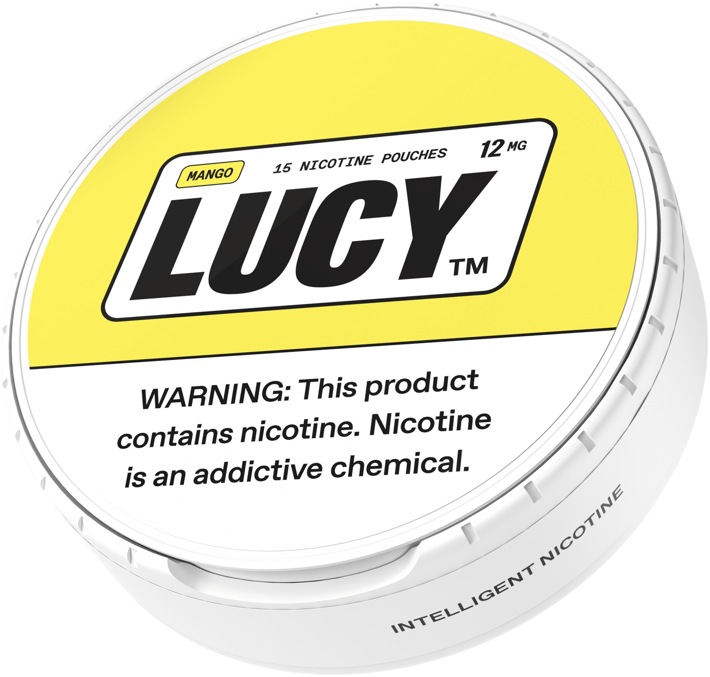 LUCY Nicotine Pouches MANGO - www.usanico.comNicotine Pouches5 cans12mg