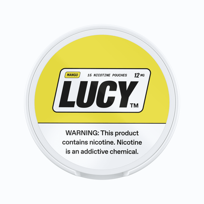 LUCY Nicotine Pouches MANGO - www.usanico.comNicotine Pouches5 cans4mg