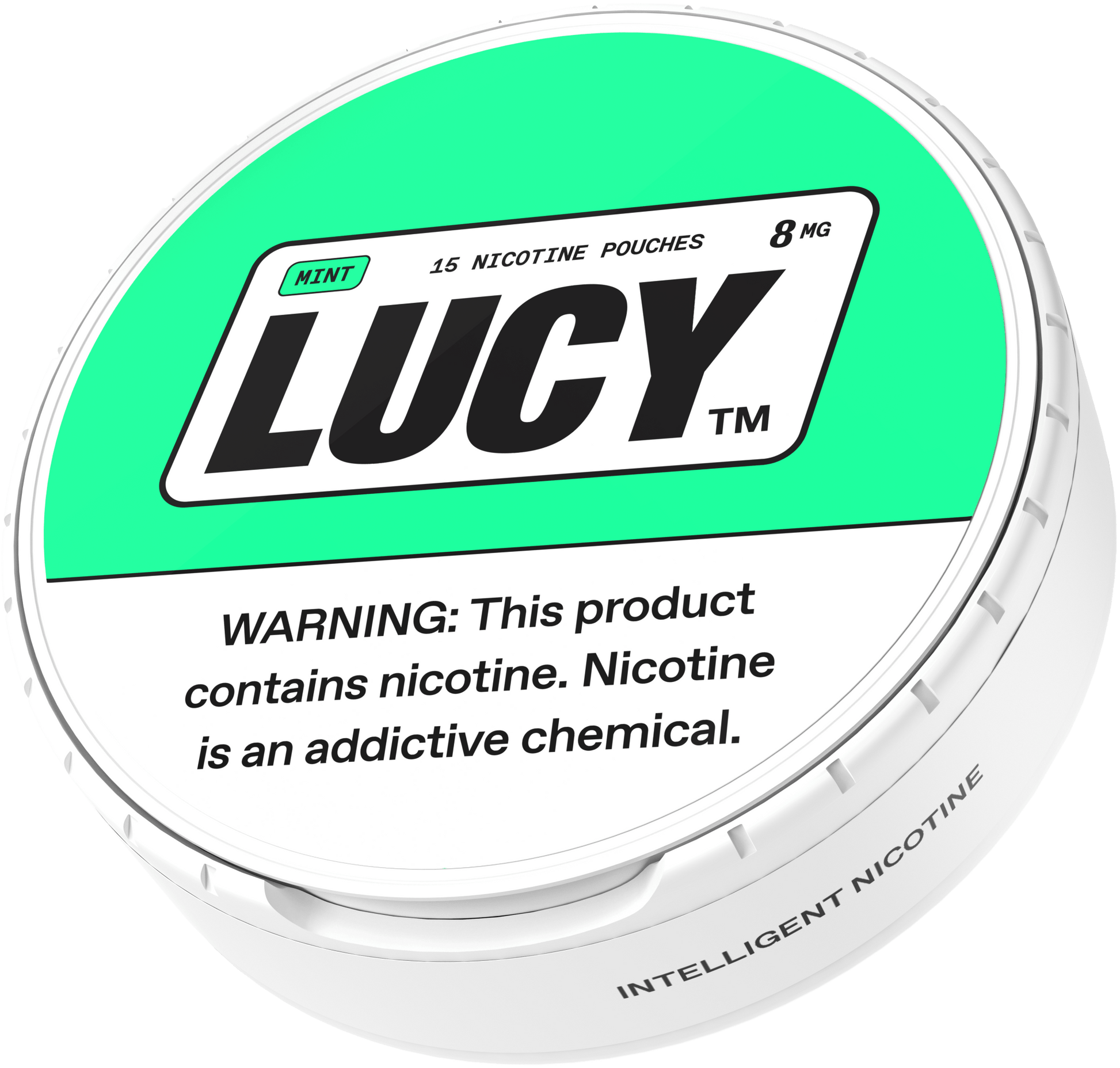 LUCY Nicotine Pouches MINT - www.usanico.comNicotine Pouches5 cans8mg