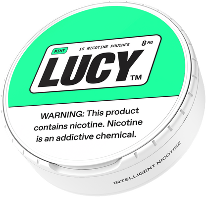 LUCY Nicotine Pouches MINT - www.usanico.comNicotine Pouches5 cans8mg