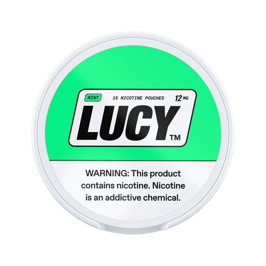 LUCY Nicotine Pouches MINT - www.usanico.comNicotine Pouches5 cans12mg