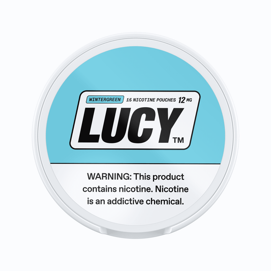 LUCY Nicotine Pouches WINTER GREEN - www.usanico.comNicotine Pouches5 cans4mg