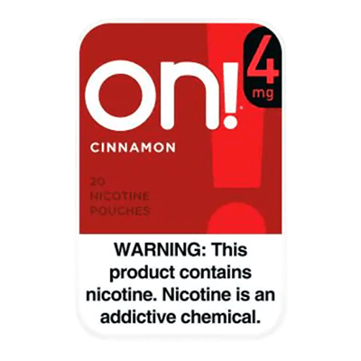 On! Cinnamon 2mg, 4mg, 8mg - www.usanico.comNicotine Pouches5 cans4mg