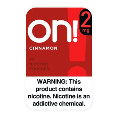 On! Cinnamon 2mg, 4mg, 8mg - www.usanico.comNicotine Pouches5 cans2mg