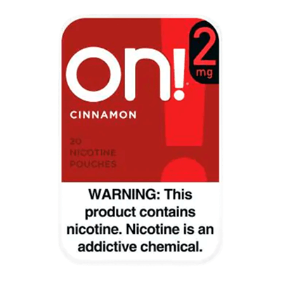 On! Cinnamon 2mg Nicotine Pouches