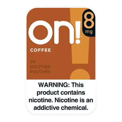 On! Coffee 2mg, 4mg, 8mg - www.usanico.comNicotine Pouches5 cans8mg