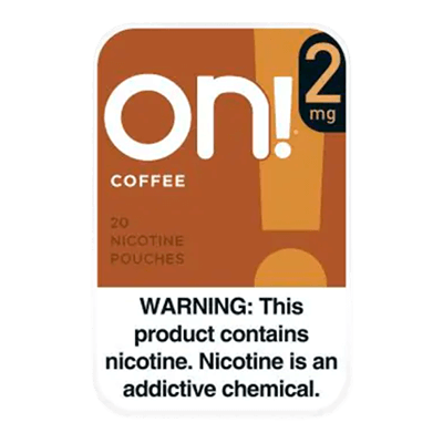 On! Coffee 2mg, 4mg, 8mg - www.usanico.comNicotine Pouches5 cans2mg