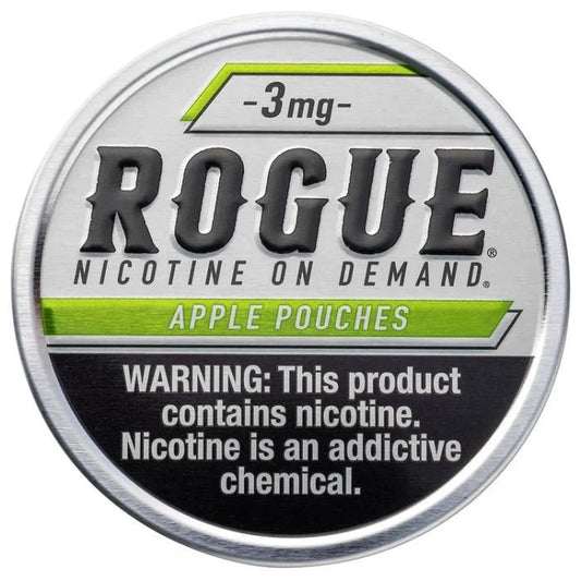 Rogue Apple 3mg, 6mg - www.usanico.comNicotine Pouches5 cans3mg