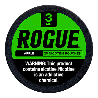 Rogue Apple 3mg Nicotine Pouches