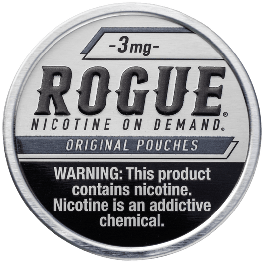 Rogue Original 3mg, 6mg - www.usanico.comNicotine Pouches5 cans3mg