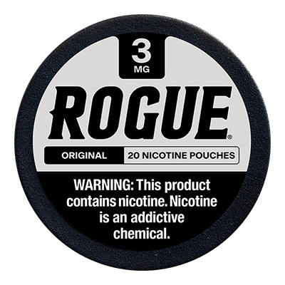 Rogue Original 3mg Nicotine Pouches