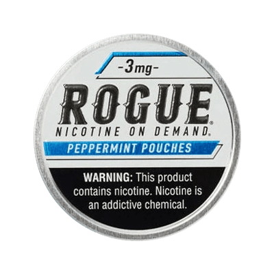 Rogue Peppermint 3mg, 6mg - www.usanico.comNicotine Pouches5 cans3mg