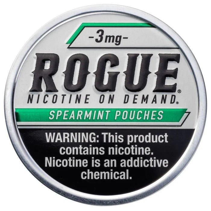 Rogue Spearmint 3mg, 6mg - www.usanico.comNicotine Pouches5 cans3mg