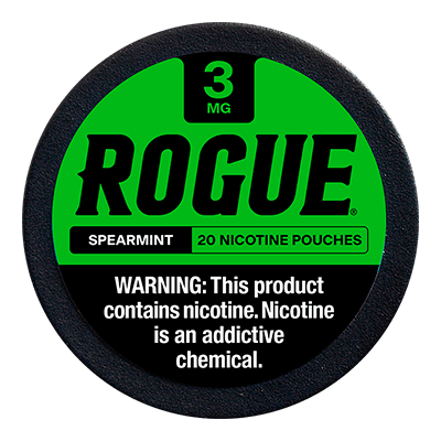 Rogue Spearmint 3mg Nicotine Pouches