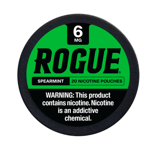 Rogue Spearmint 6mg Nicotine Pouches