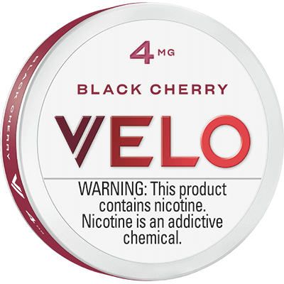 VELO Black Cherry 4mg Nicotine Pouches