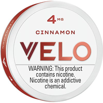 VELO Cinnamon 4mg, 7mg - www.usanico.comNicotine Pouches5 cans4mg