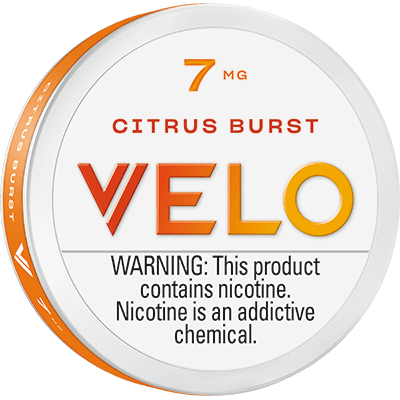 VELO Citrus Burst 7mg Nicotine Pouches