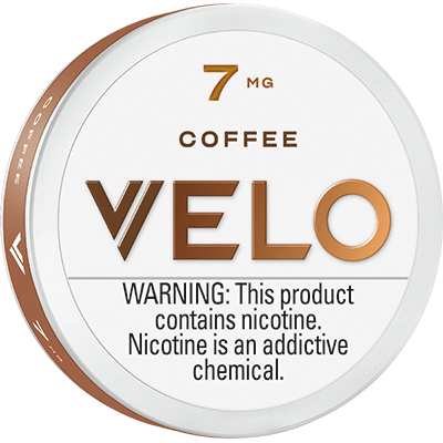 VELO Coffee 4mg, 7mg - www.usanico.comNicotine Pouches5 cans7mg