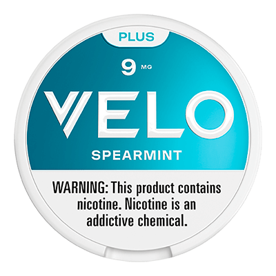 VELO Plus Spearmint 9mg - www.usanico.comNicotine Pouches5 cans9mg