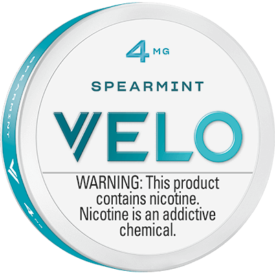 VELO Spearmint 4mg, 7mg - www.usanico.comNicotine Pouches5 cans4mg