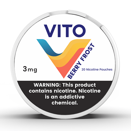 VITO Berry Frost 3mg Nicotine Pouches