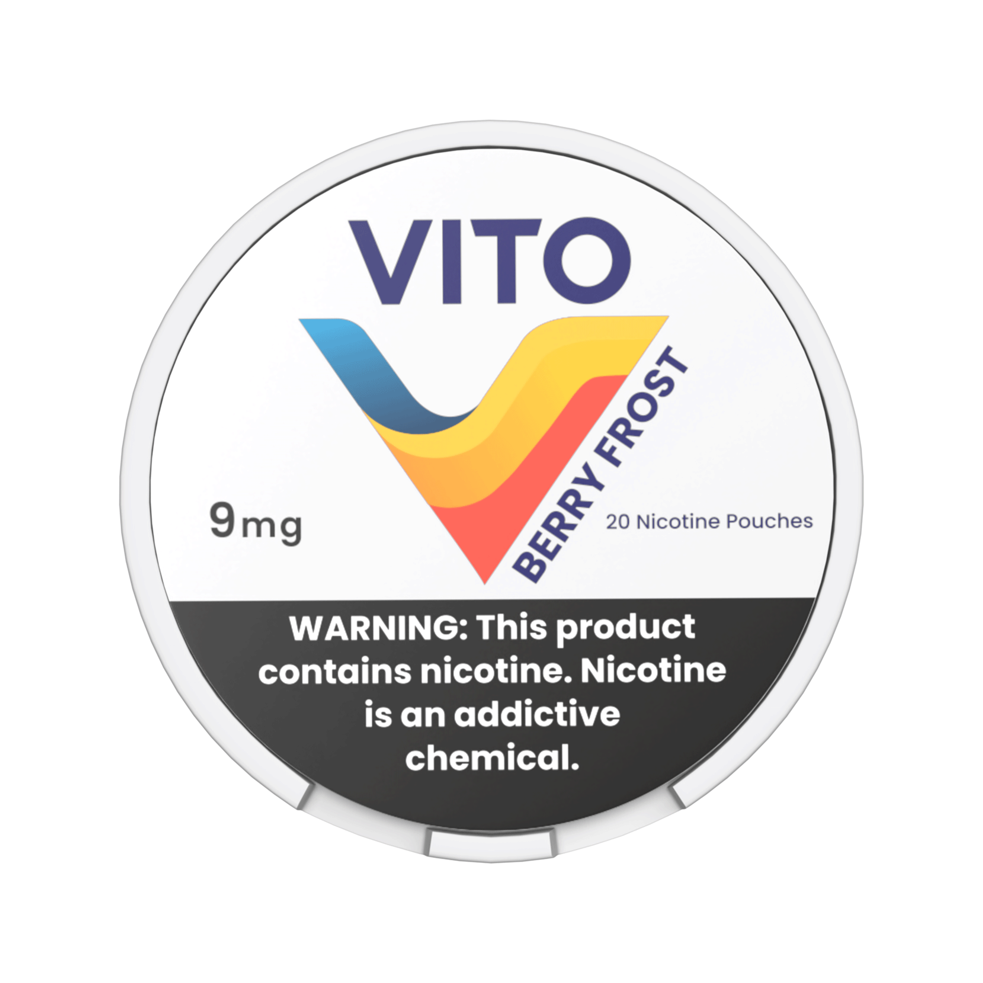 VITO Berry Frost 9mg Nicotine Pouches