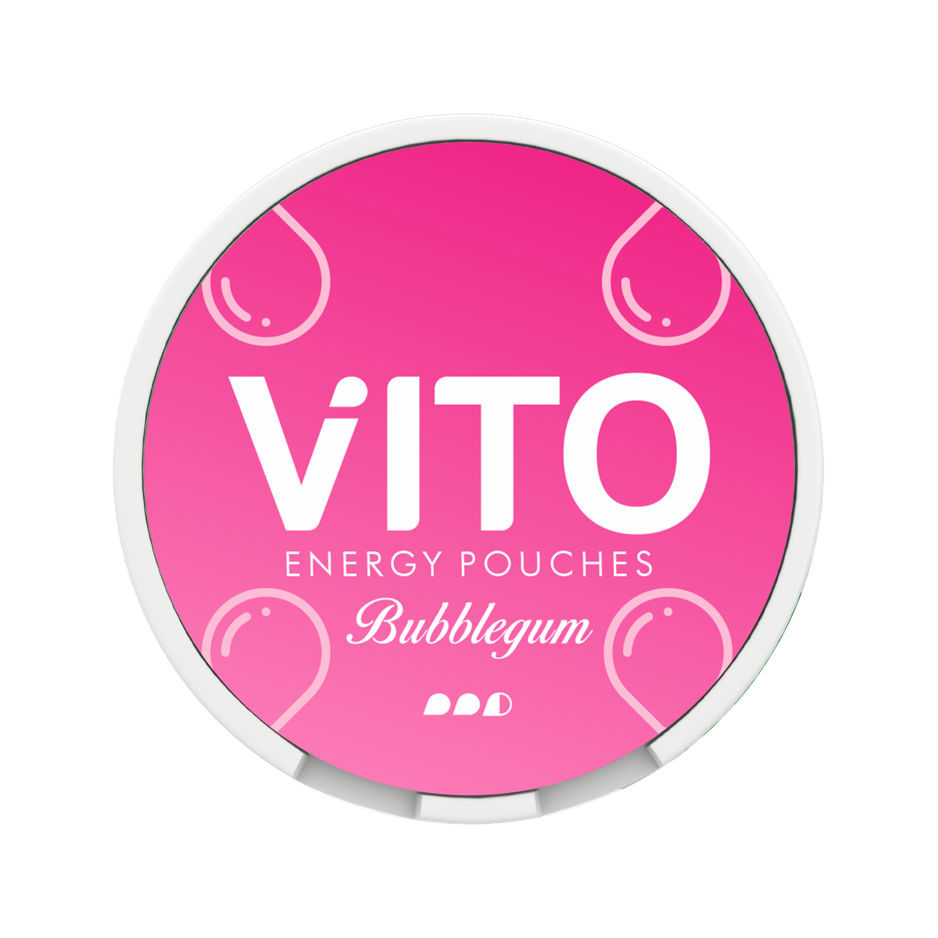 VITO Bubblegum Energy Pouches 120 mg Energy Pouch