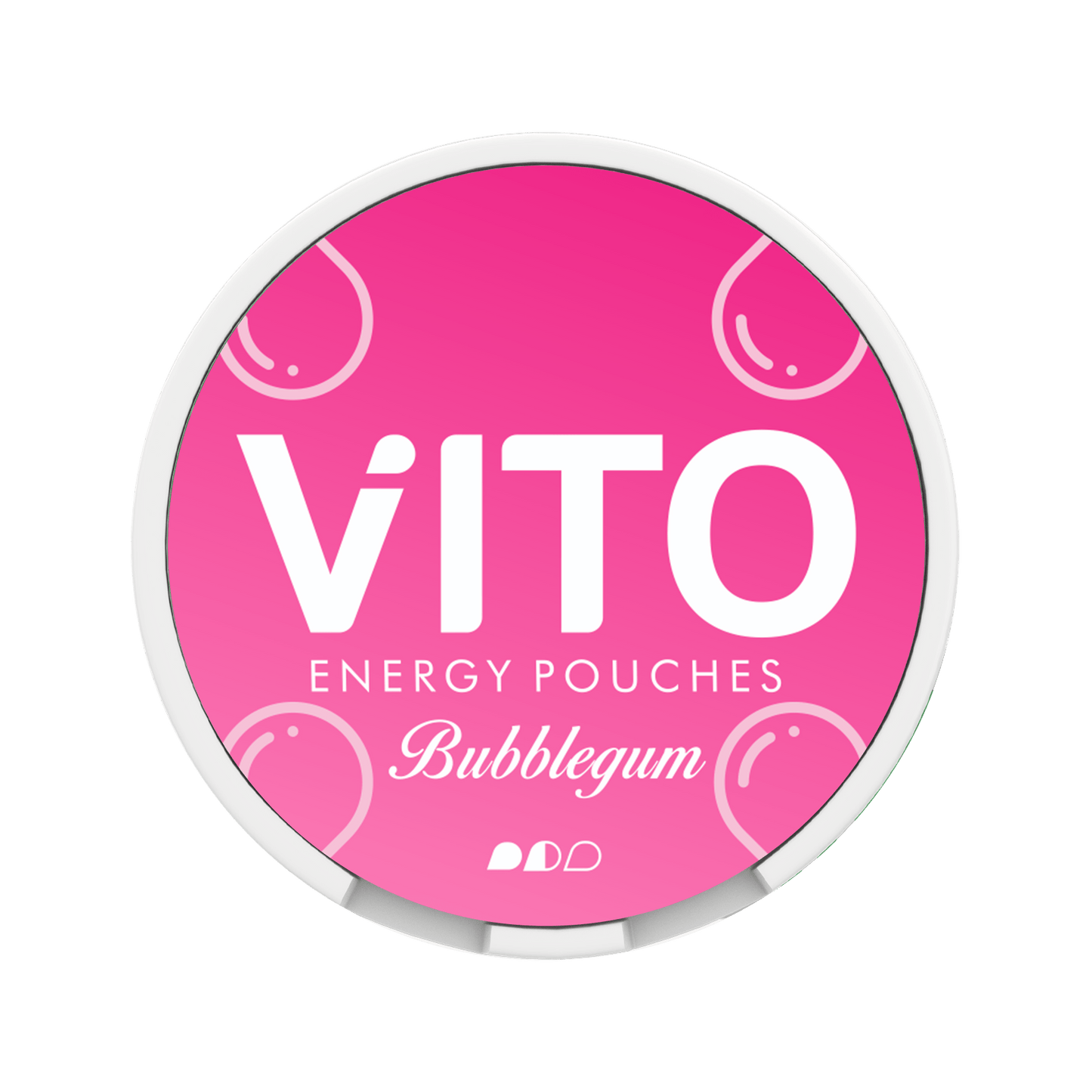 VITO Bubblegum Energy Pouches 80 mg Energy Pouch