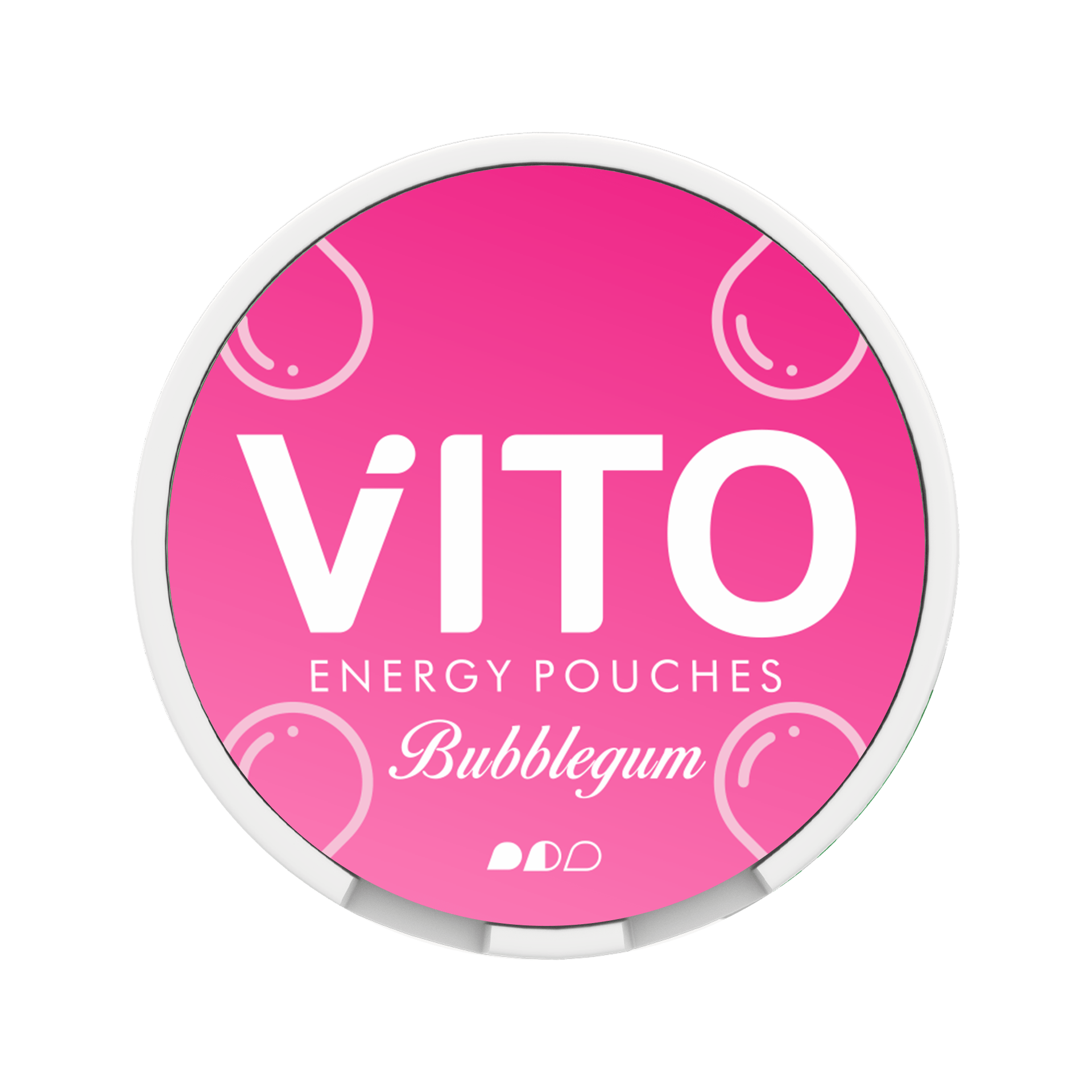 VITO Bubblegum Energy Pouches 80 mg Energy Pouch