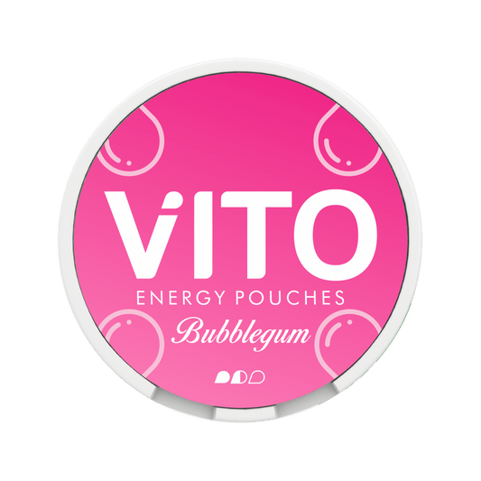 VITO Bubblegum Energy Pouches 80 mg Energy Pouch