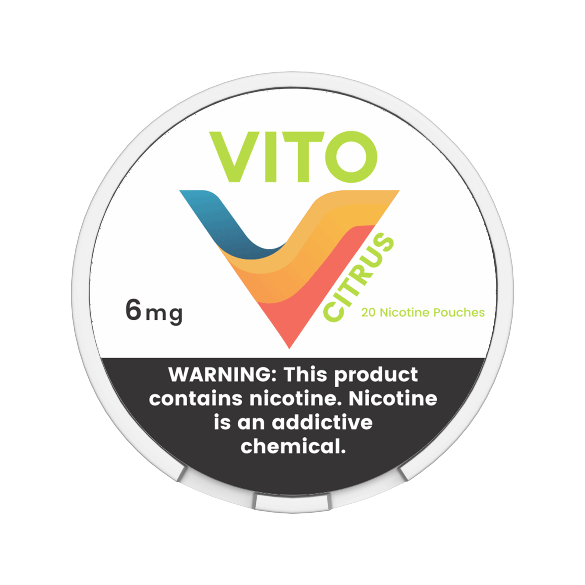 VITO Citrus 6mg Nicotine Pouches