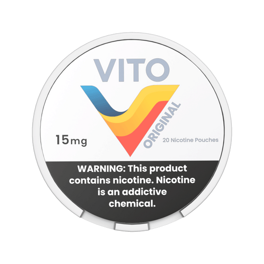 VITO Original (Unflavored) 15mg Nicotine Pouches