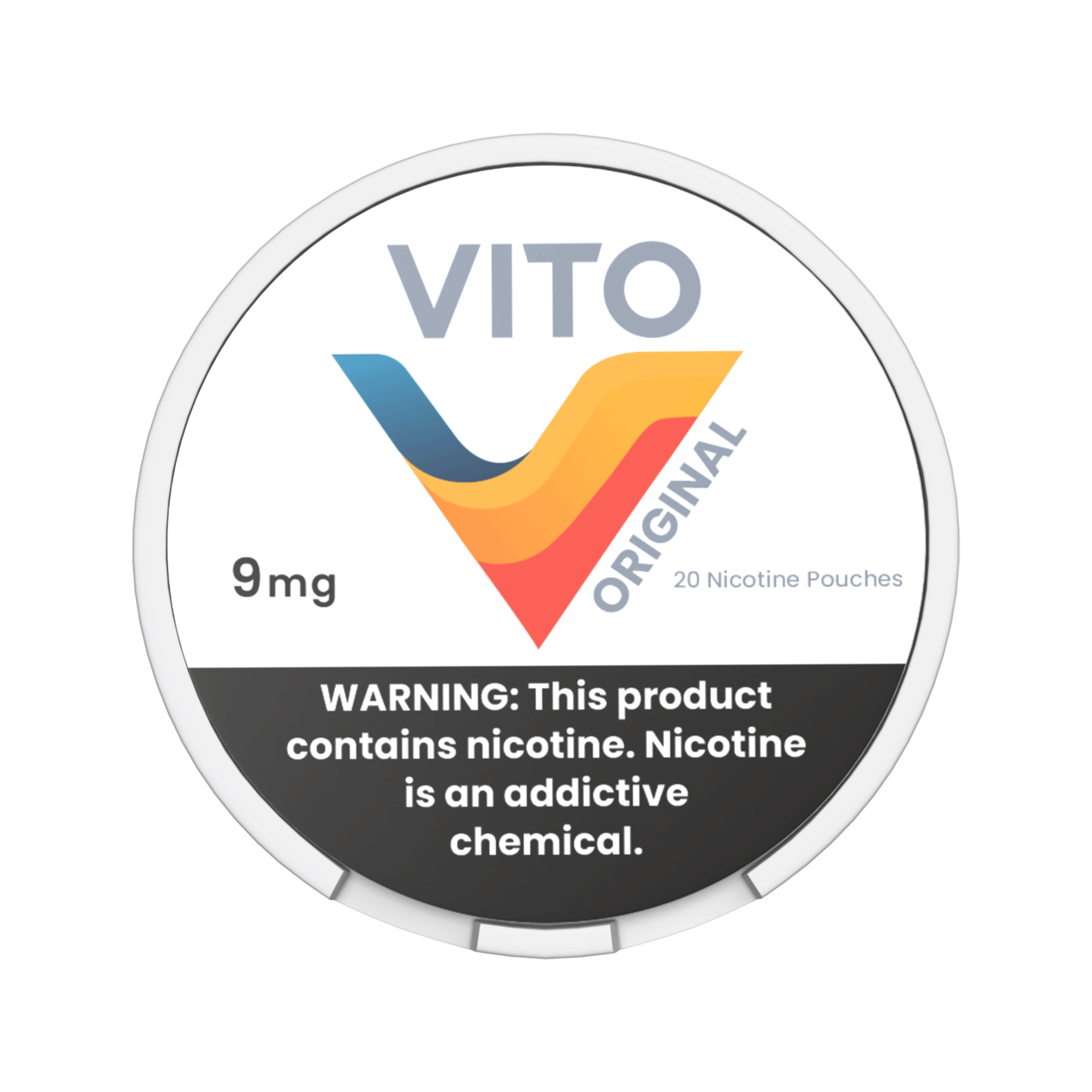 VITO Original (Unflavored) 9mg Nicotine Pouches