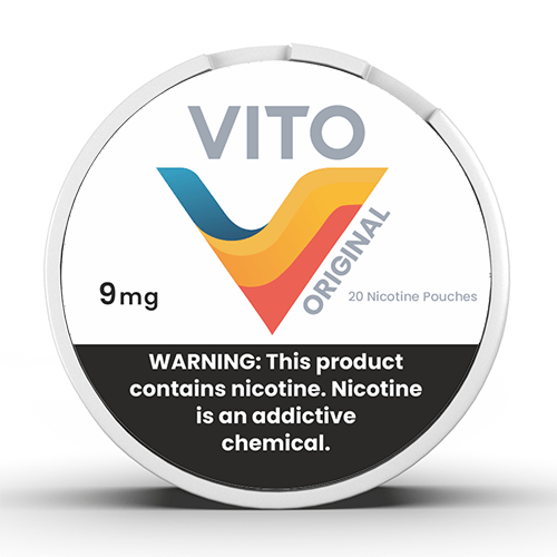 VITO Original (Unflavored) - www.usanico.comNicotine Pouches5 cans9mg